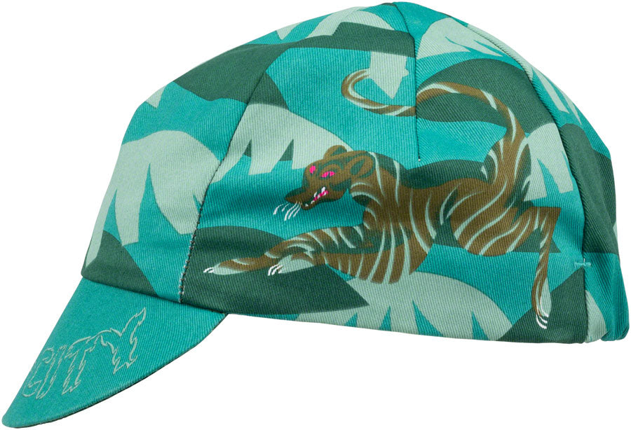 NEW All-City Night Claw Cycling Cap - Teal, Spruce Green, Ochre Brown, One Size