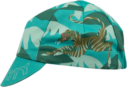 NEW All-City Night Claw Cycling Cap - Teal, Spruce Green, Ochre Brown, One Size - Around the Cycle