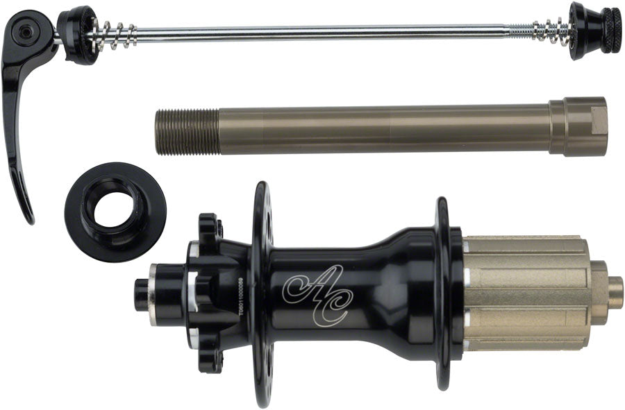NEW All-City Go-Devil Rear Disc Hub: QR 135 / 12 x 142 Thru Axle, SRAM/Shimano 11spd, 32h, Black