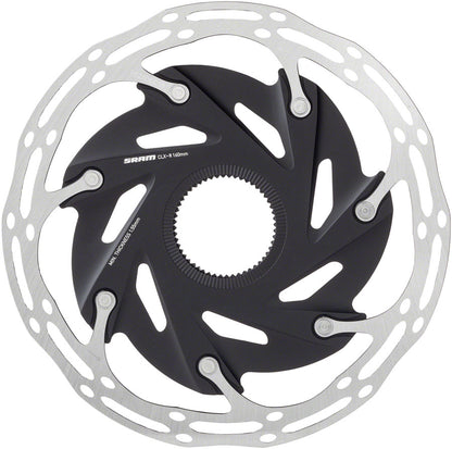 NEW SRAM CenterLine XR Disc Brake Rotor - 140mm, Center Lock, Silver/Black