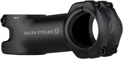 NEW Salsa Guide Stem - 70mm 31.8 Clamp +/-6 1 1/8 Aluminum Black