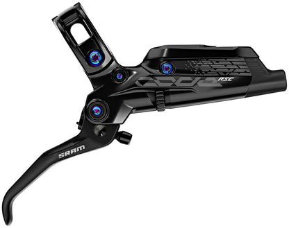 NEW SRAM Code RSC Disc Brake and Lever - Front, Hydraulic, Post Mount, Rainbow - Around the Cycle