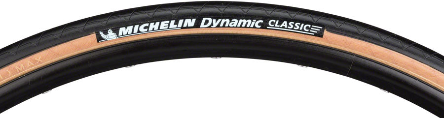 NEW Michelin Dynamic Classic Tire - 700 x 25, Clincher, Steel, Black/Tan