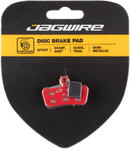 NEW Jagwire Mountain Sport Semi-Metallic Disc Brake Pads for SRAM Guide RSC, RS, R, Avid Trail