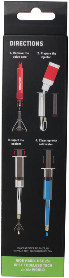 NEW Stan's NoTubes Tire Sealant Injector Syringe - Presta Schrader