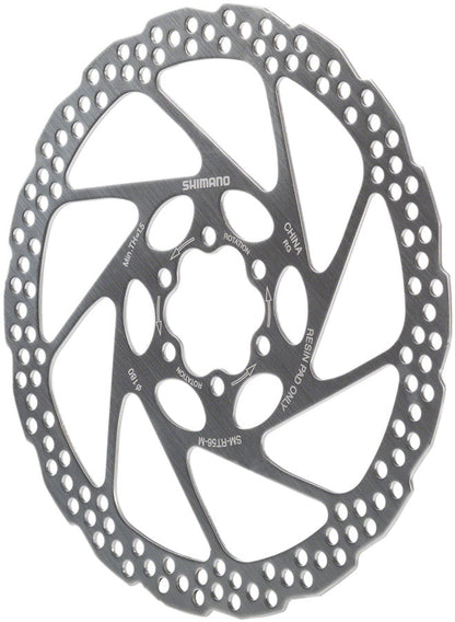 NEW Shimano Deore SM-RT56-M Disc Brake Rotor - 180mm, 6-Bolt, For Resin Pads Onl