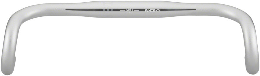 NEW Whisky Parts Co. No.7 12F Alloy Bar Drop Handlebar 38cm, Silver