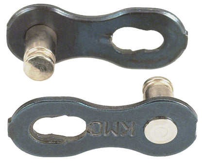 NEW KMC MissingLink CL573R 7.3mm Connector - 6,7,8-Speed, Reusable, Silver, 2 Pairs/Card - Around the Cycle