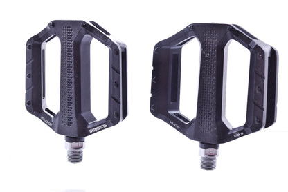 NEW Shimano PD-EF202 Flat Platform Pedals 9/16" Aluminum Black