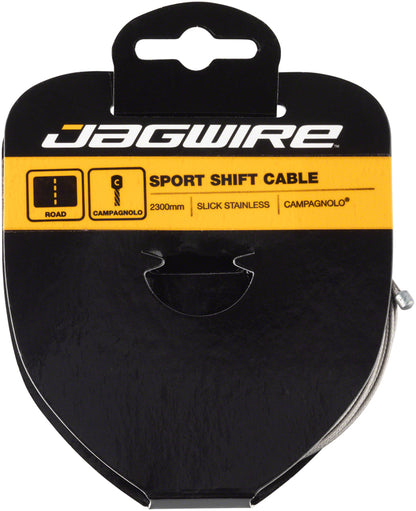 NEW Jagwire Sport Derailleur Cable Slick Stainless 1.1x2300mm Campagnolo - Around the Cycle