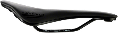 NEW Selle San Marco Shortfit Open-Fit Sport Saddle - Manganese, Black, Wide, v2.0 - Around the Cycle