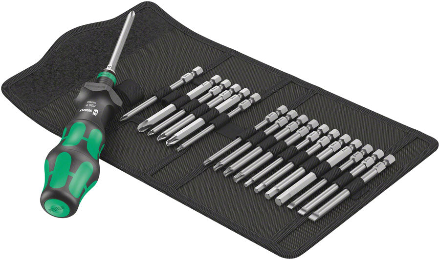 NEW Wera Kraftform Kompakt Turbo 1 Driver and Bit Set
