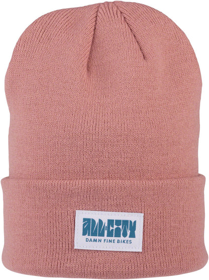 NEW All-City Week-Endo Beanie - Rose, One Size - Around the Cycle