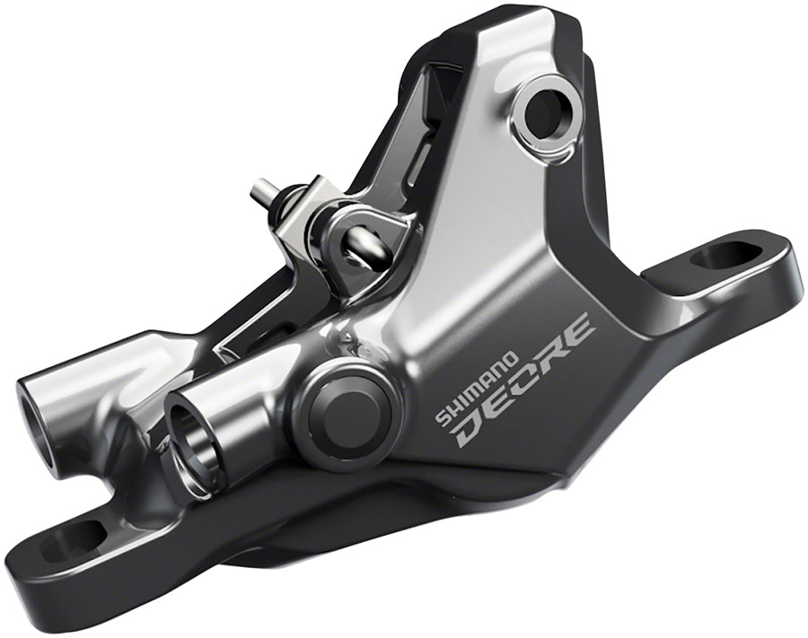 NEW Shimano Deore BR-M6100 Disc Brake Caliper - Front or Rear, Hydraulic, Resin Pads, Gray