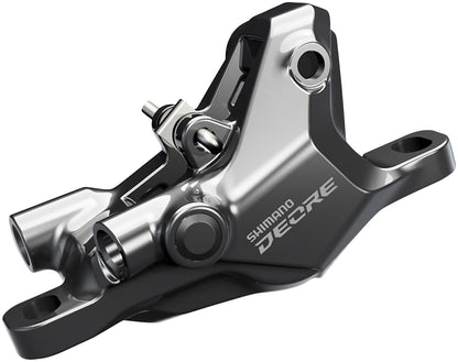 NEW Shimano Deore BR-M6100 Disc Brake Caliper - Front or Rear, Hydraulic, Resin Pads, Gray - Around the Cycle