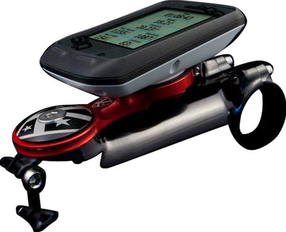 NEW K-EDGE Fixed Stem Mount for Garmin Quarter Turn Type Computers, Black