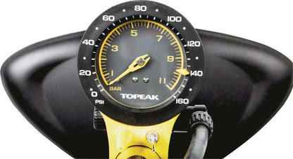 NEW Topeak JoeBlow Sport III Floor Pump, Yellow - Around the Cycle