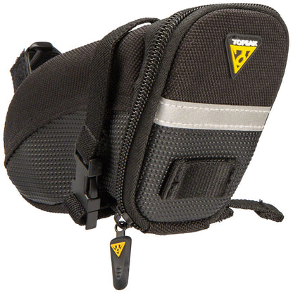 NEW Topeak Aero Wedge Seat Bag - Strap-on Small, Black