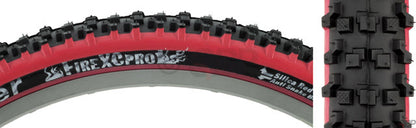 NEW Panaracer Fire XC Pro 2.1 Black/Red Steel Bead - Around the Cycle