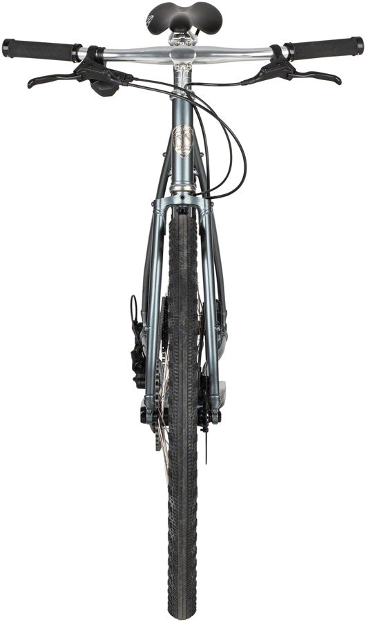 NEW All-City Space Horse Flat Bar Microshift Gravel Bike - 650b Steel Moon Powder