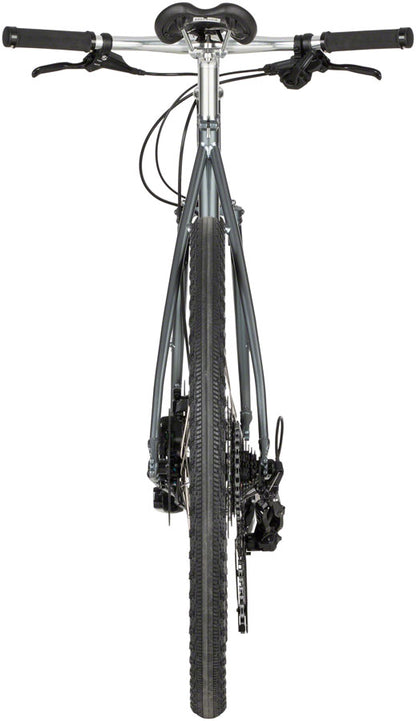 NEW All-City Space Horse Flat Bar Microshift Gravel Bike - 650b Steel Moon Powder