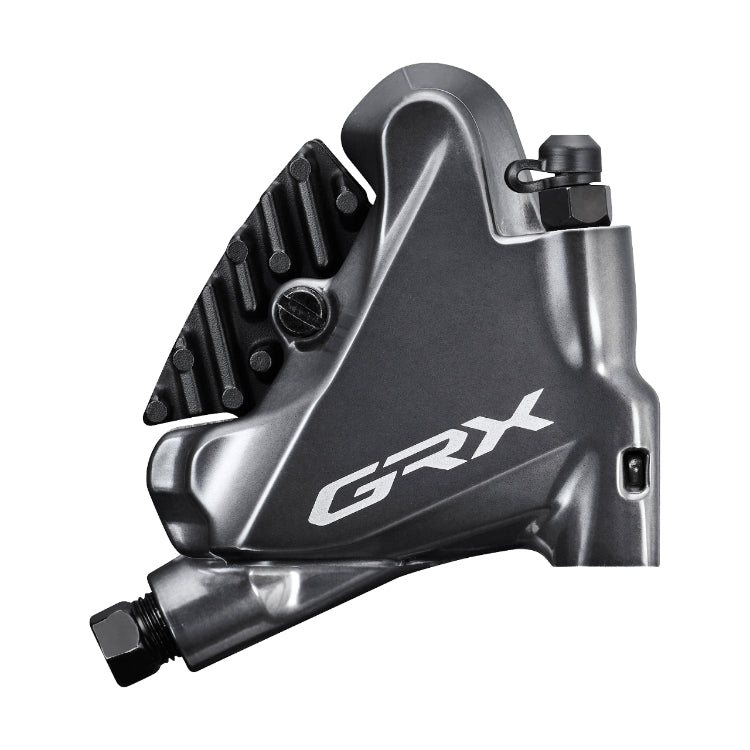 NEW Shimano GRX BR-RX810-R Rear Flat-Mount Disc Brake Caliper, Resin Pads Fins