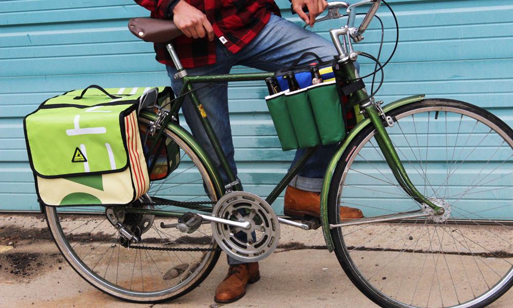 NEXT UPCYCLED Green Guru Double Dutch Dual Pannier Set