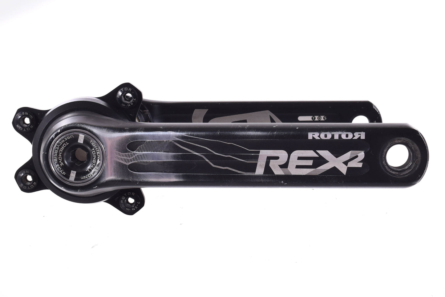 USED Rotor Rex2 Crankset 170mm Length 30mm Spindle Mountain