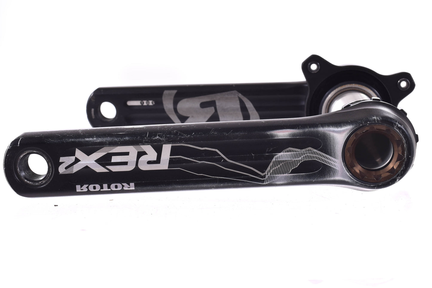 USED Rotor Rex2 Crankset 170mm Length 30mm Spindle Mountain