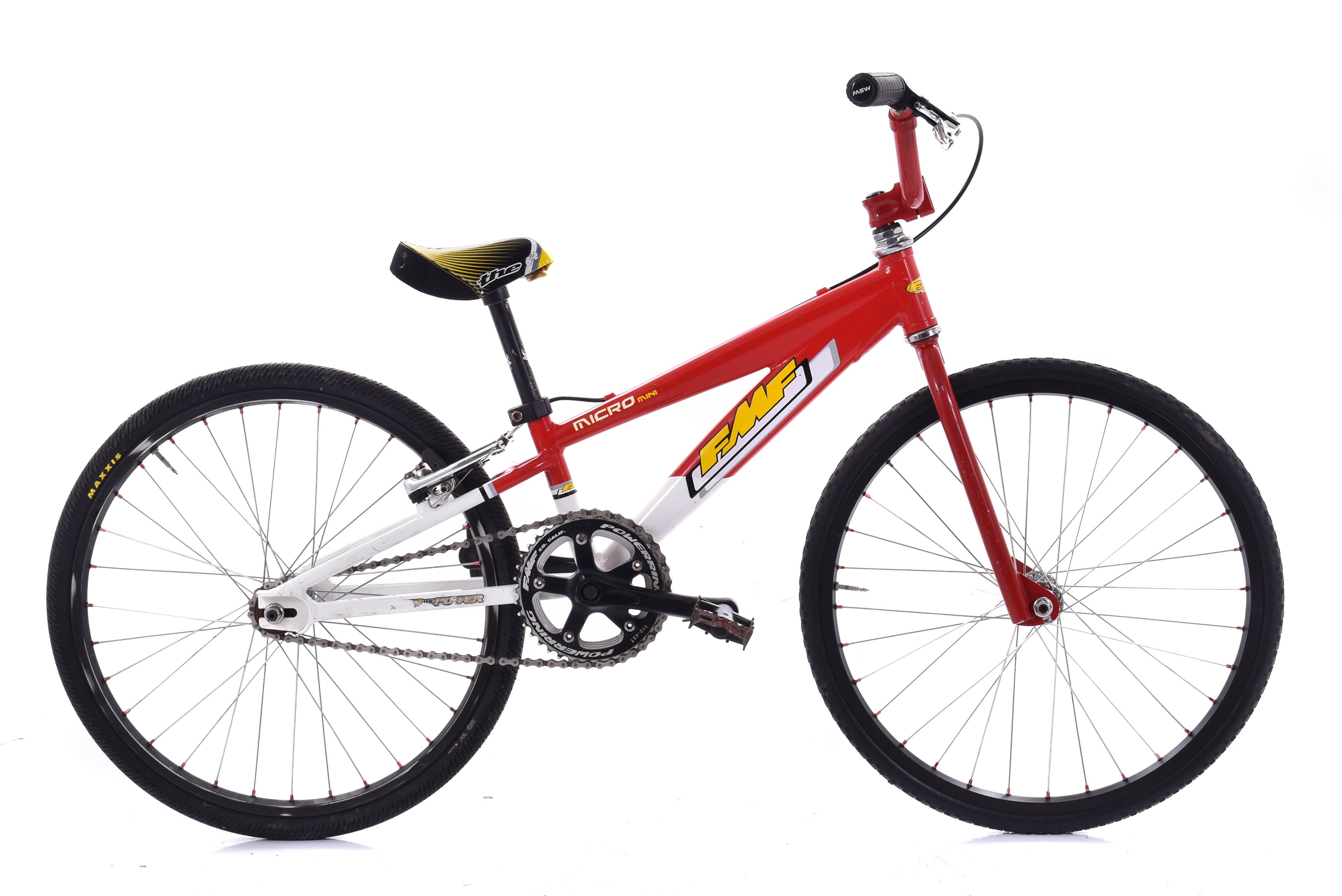 USED FMF Micro Mini Race BMX Red 20