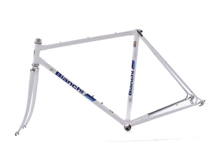 USED Vintage 1984 Bianchi Specialissima Columbus Tretubi Lugged Steel Road Bike 53cm White Made in Italy