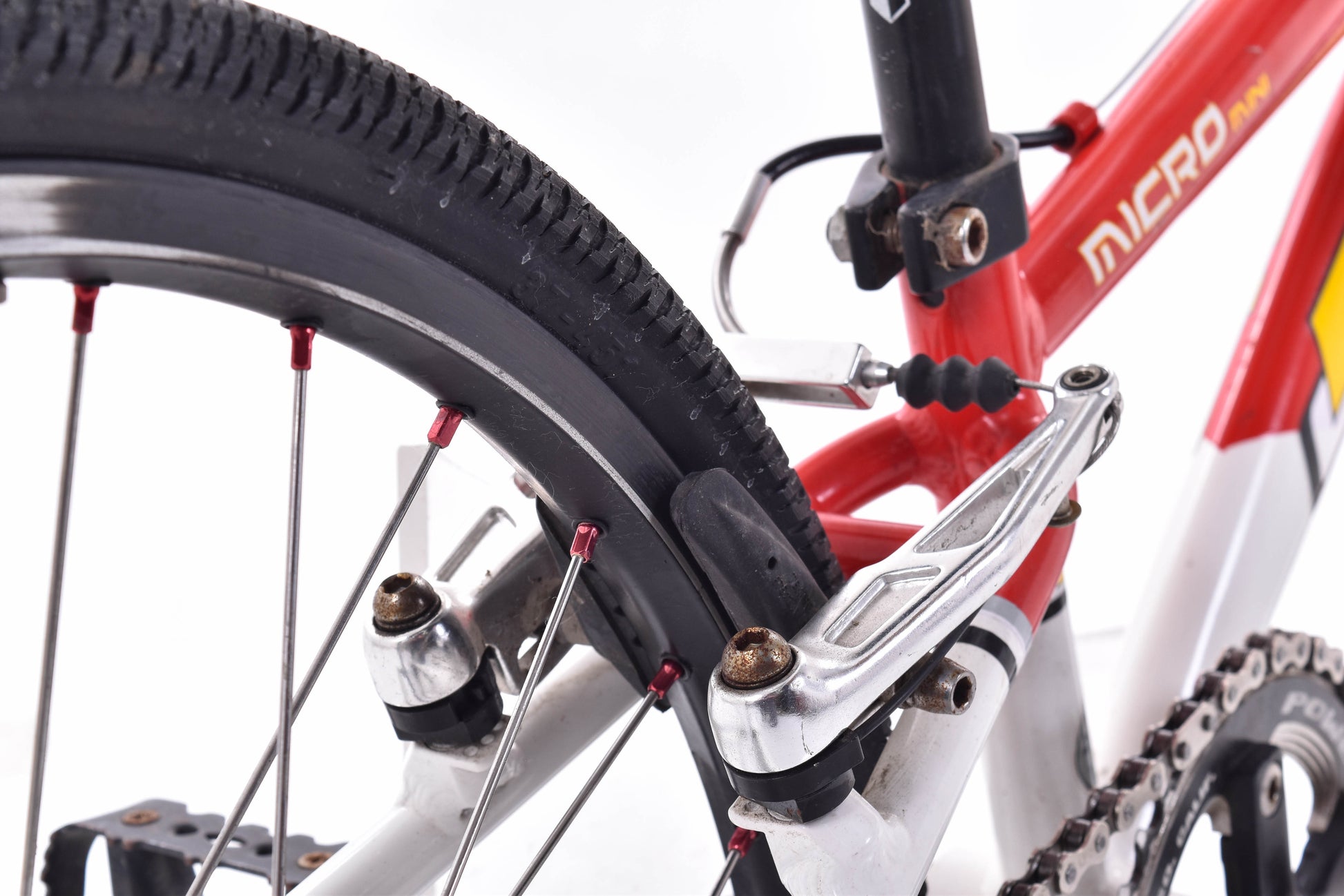 fmf bmx bicycle USED FMF Micro Mini Race BMX Red 20"
