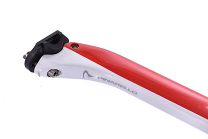 USED Pinarello Dogma F10 Aero Seatpost Red White Road