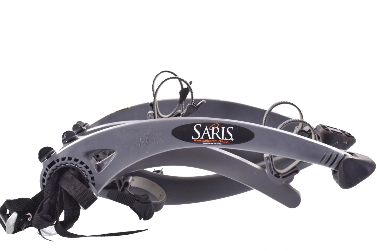 USED Saris Bones 2 Car Trunk Rack Gray Top Tube 2 Bike