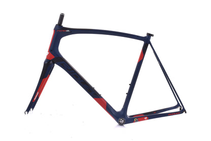 USED 2018 Ridley Fenix Carbon Road Bike Frame Blue / Red XL Rim Brake