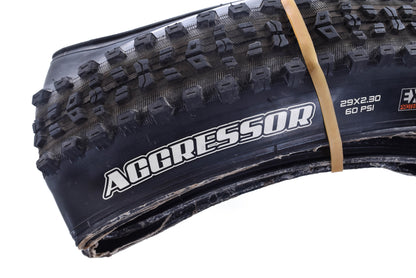 USED Maxxis Aggressor 29x2.3 w/ Minion DHF 29x2.5 Tubeless Tire set