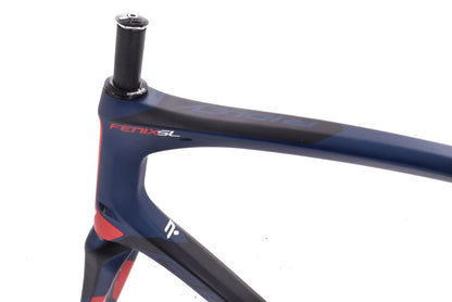 USED 2018 Ridley Fenix Carbon Road Bike Frame Blue / Red XL Rim Brake