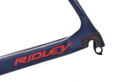 USED 2018 Ridley Fenix Carbon Road Bike Frame Blue / Red XL Rim Brake