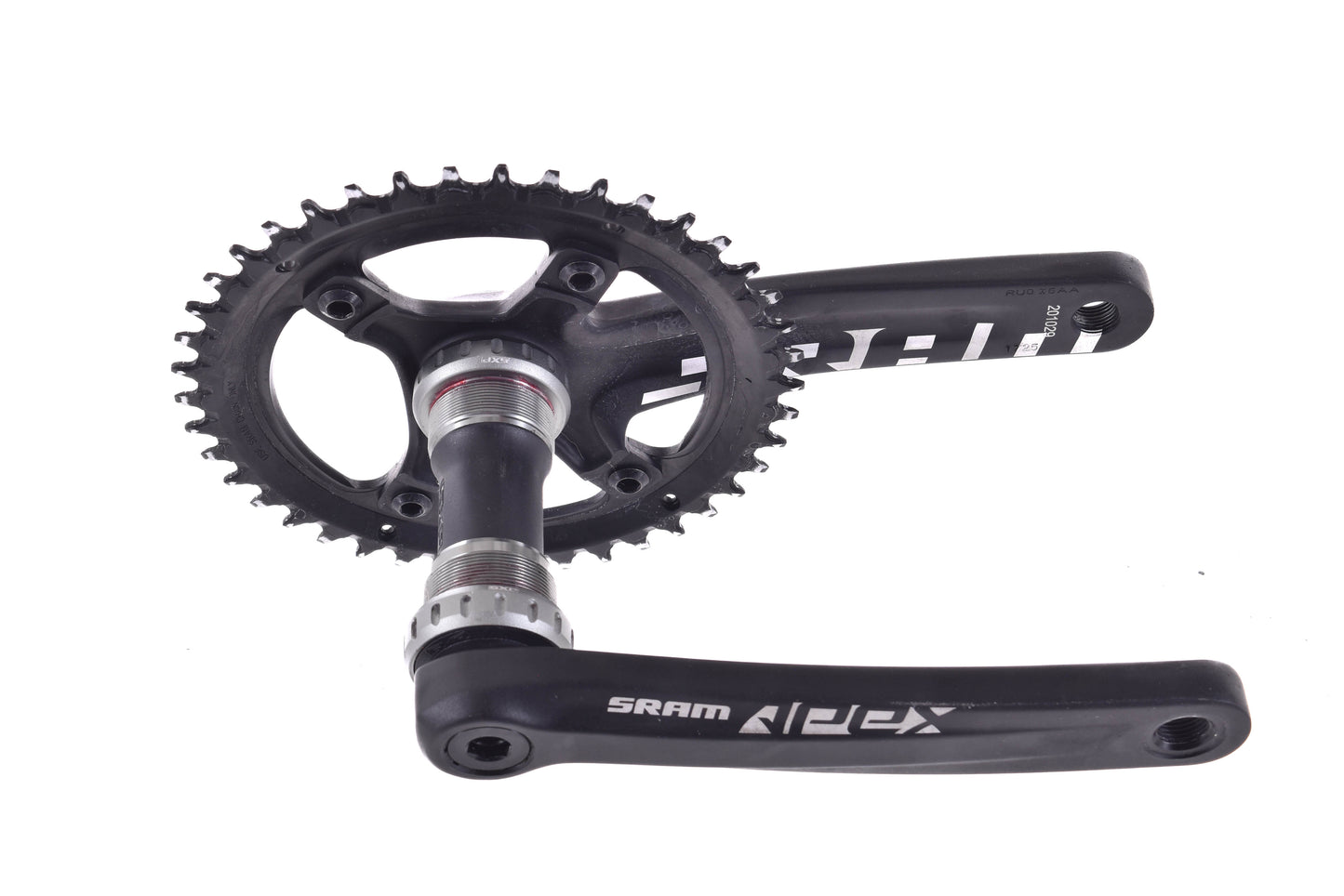 USED SRAM Apex 1x11 Flat Bar Groupset 172.5mm 42T Crank w/ Shifter Rear Derailleur, 11-42T Cassette