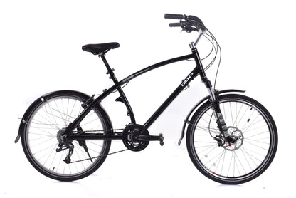USED iZip Express Hardtail Monster Cruiser L/XL Black 3x9 speed