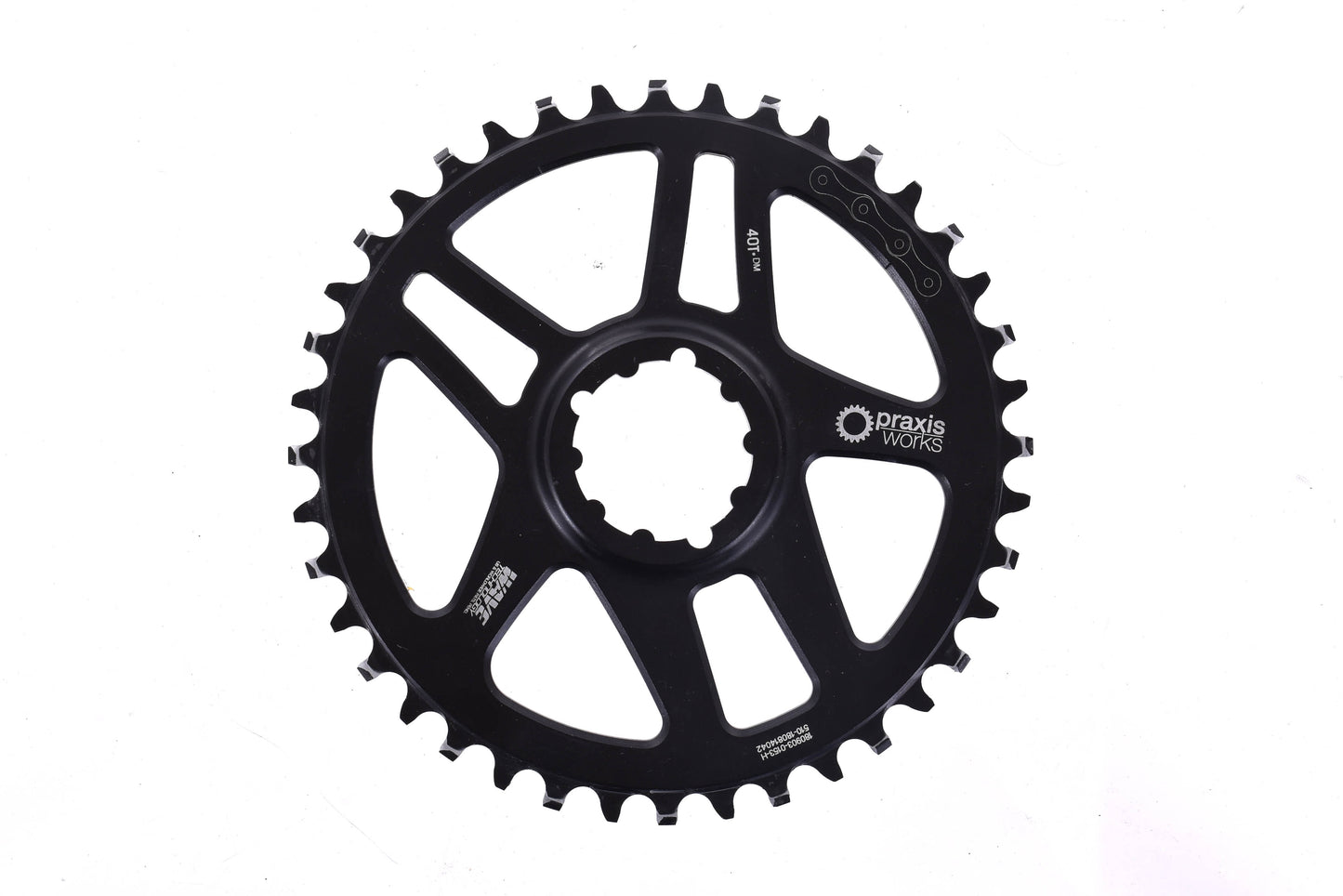 USED Praxis Works 40T Direct Mount 1x Chainring Wave Tech Black