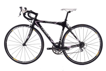 USED Orbea Onix 49cm Carbon Road Bike Shimano Ultegra 2x10 speed Mavic Ksyrium Black