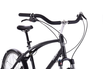 USED iZip Express Hardtail Monster Cruiser L/XL Black 3x9 speed