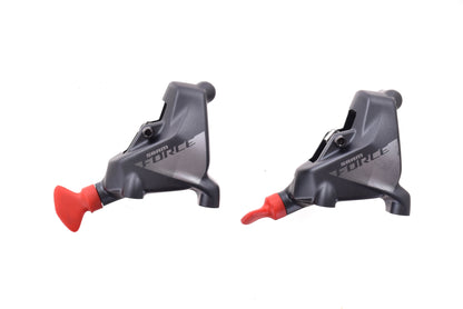 NEW (take off) SRAM Force AXS Flat mount Hydraulic Disc Brake Caliper Set (2)