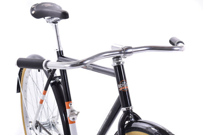 USED State Eliston Single Speed City Bike 53cm Tito's Vodka Edition Black/White
