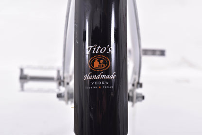 USED State Eliston Single Speed City Bike 53cm Tito's Vodka Edition Black/White