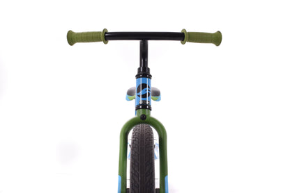 USED Giant Pre Kid's Push Bike 12" Blue/Green