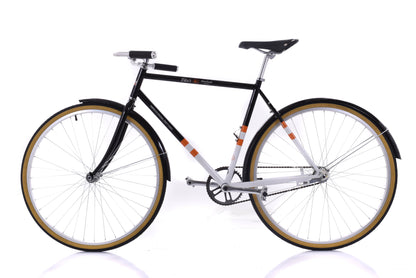 USED State Eliston Single Speed City Bike 53cm Tito's Vodka Edition Black/White