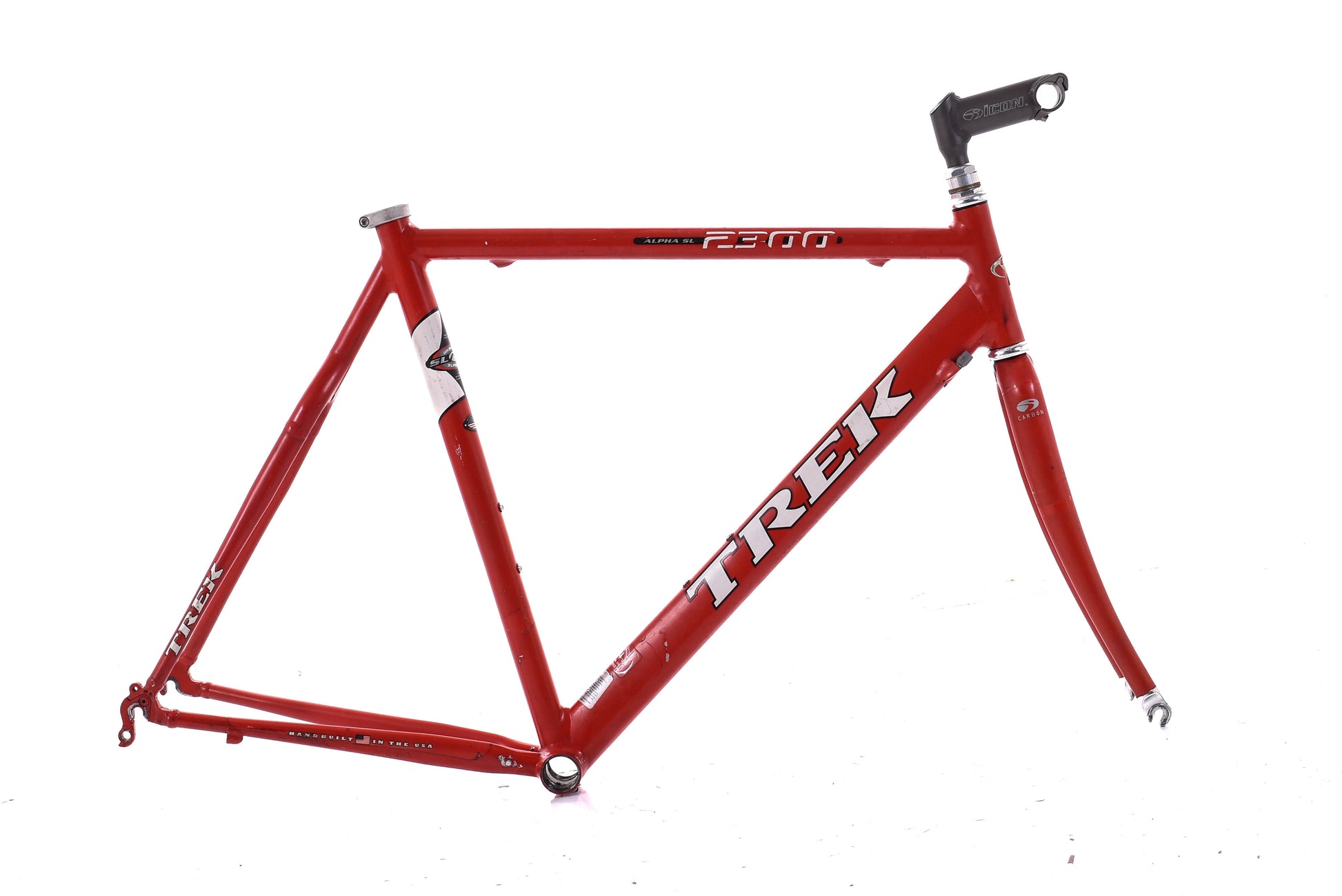 USED Trek 2300 Alpha SL Aluminum 58cm Road Bike Frame w/ Carbon Fork M USED Trek 2300 Alpha SL Aluminum 58cm Road Bike Frame w/ Carbon Fork M
