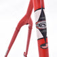 USED Trek 2300 Alpha SL Aluminum 58cm Road Bike Frame w/ Carbon Fork Made in USA Red